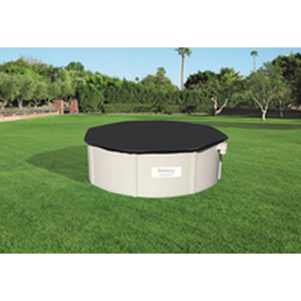 Swimmingpool Cover Bestway Sort Ø 401 cm (1 enheder)
